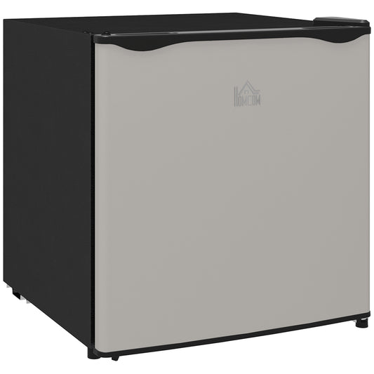 HOMCOM 35L Mini Freezer, -24°C to -14°C Temperature - Silver Tone
