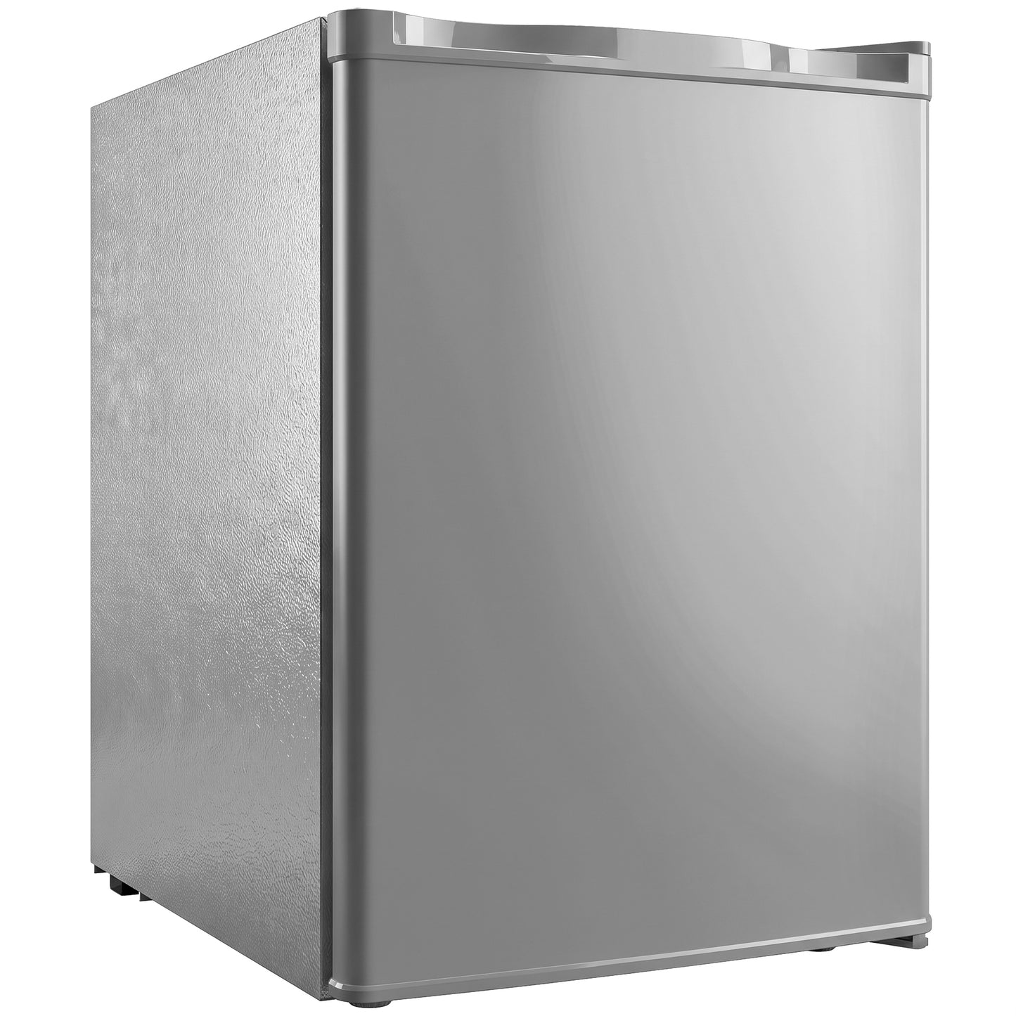 HOMCOM 60L Tabletop Mini Freezer, Countertop Small Freezer with Reversible Door, Removable Wire Shelves, Grey