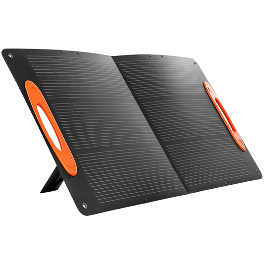 HOMCOM Portable Foldable Solar Panel 100W Waterproof
