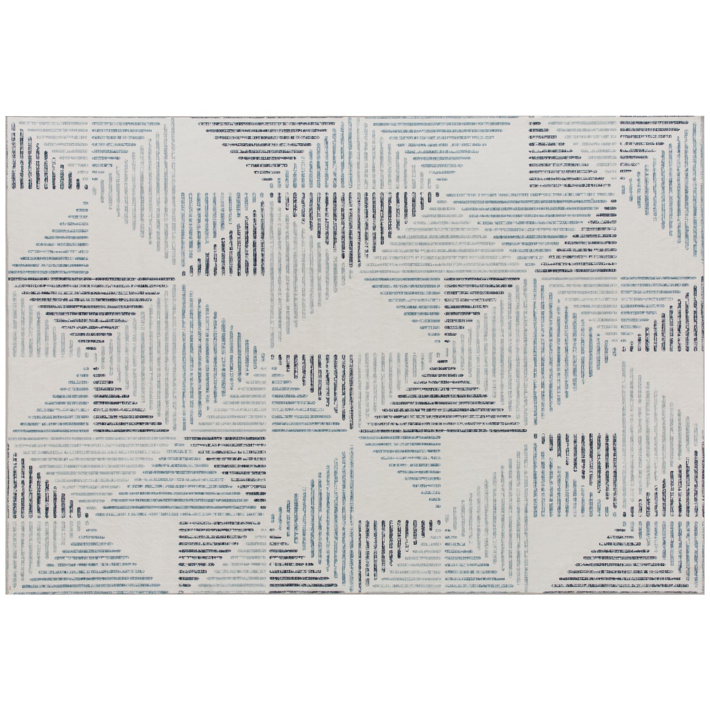 HOMCOM Modern Area Rug, Geometric Pattern, Non-Slip Washable Carpet, Soft for Living Room, Bedroom, Office, 290x200 cm, Multi-Coloured