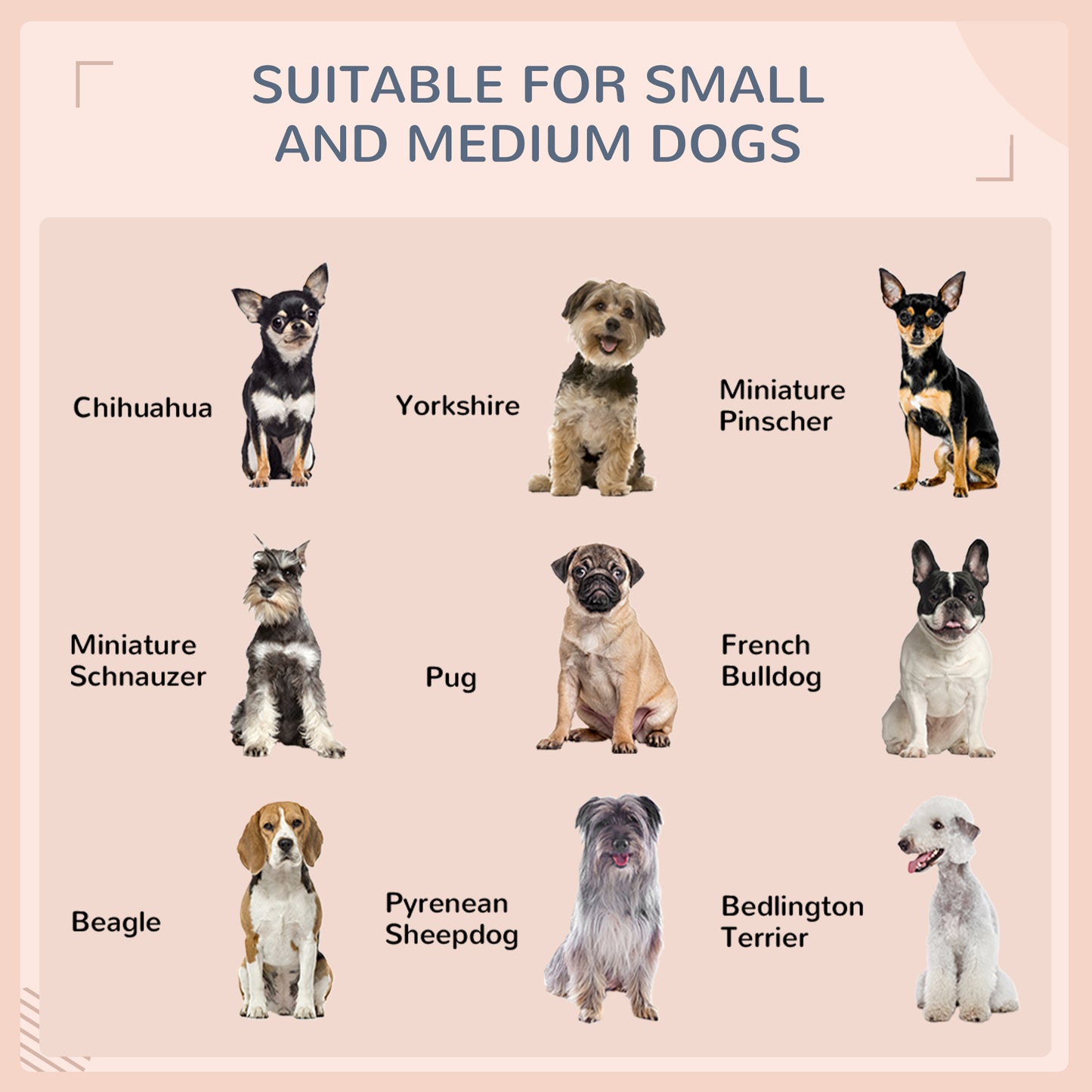 PawHut Extendable Elevated Dog Bed Rattan Dog House with Water-Resistant Roof Removable Cushion for Small Medium Dogs