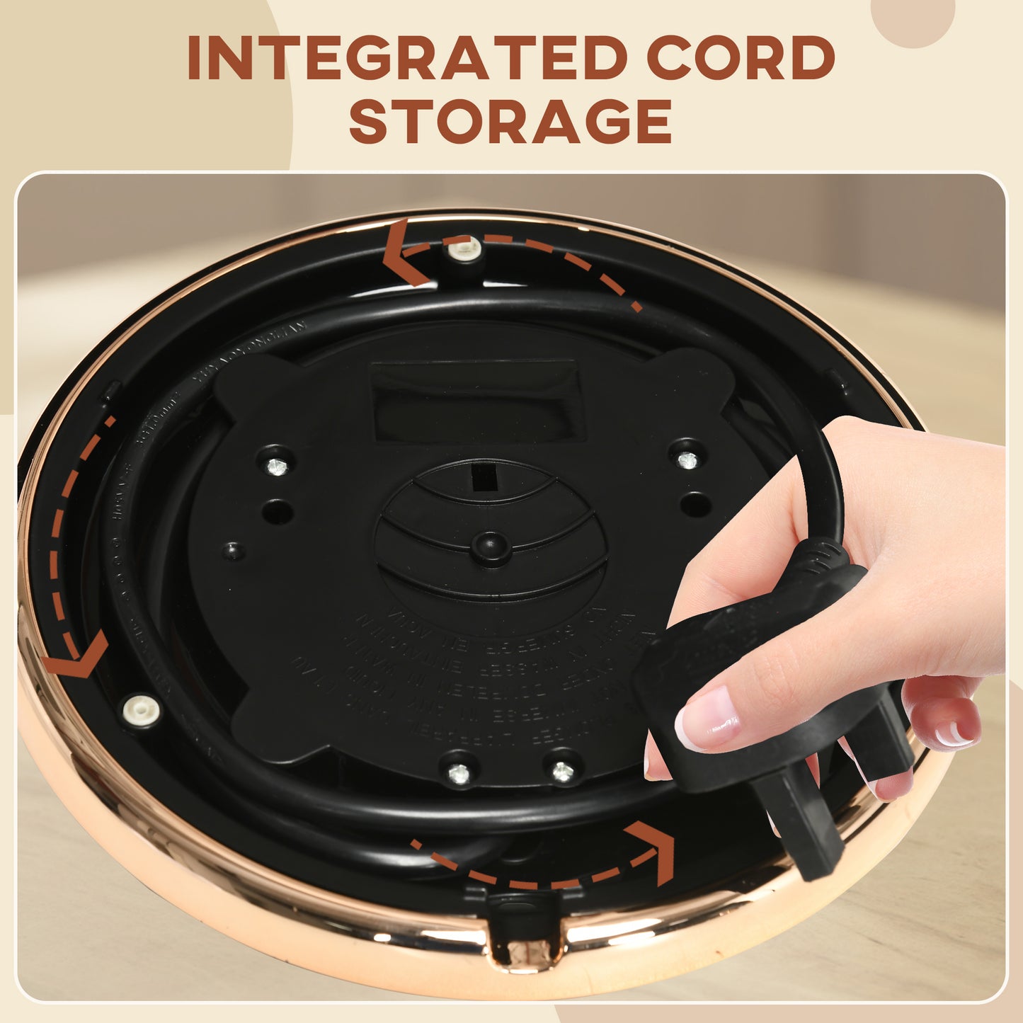 HOMCOM Electric Kettle, 1.7L, Fast Boil, 3kW Water Kettle with Removable Washable Anti-scale Filter - Black