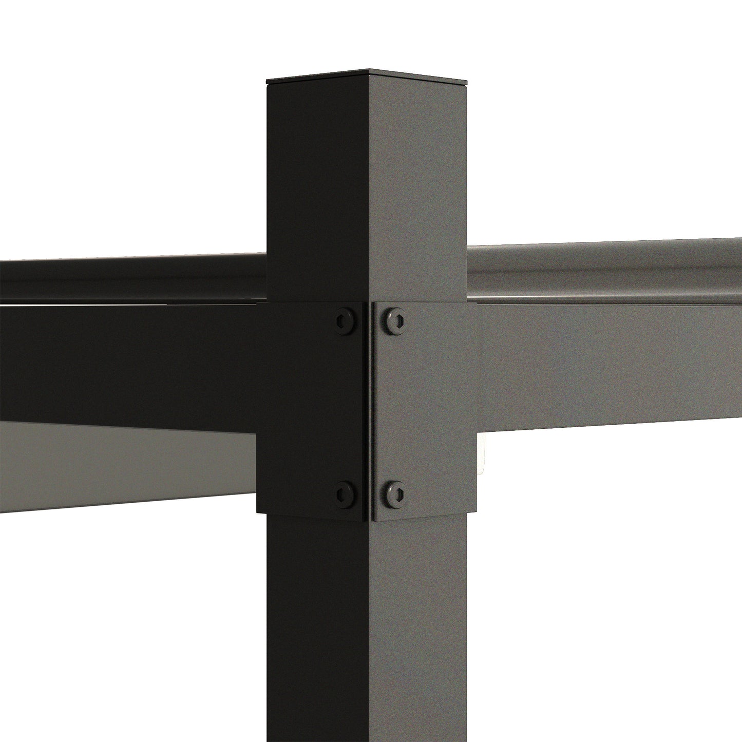 Outsunny 3 x 3(m) Garden Pergola with Retractable Roof, Grey