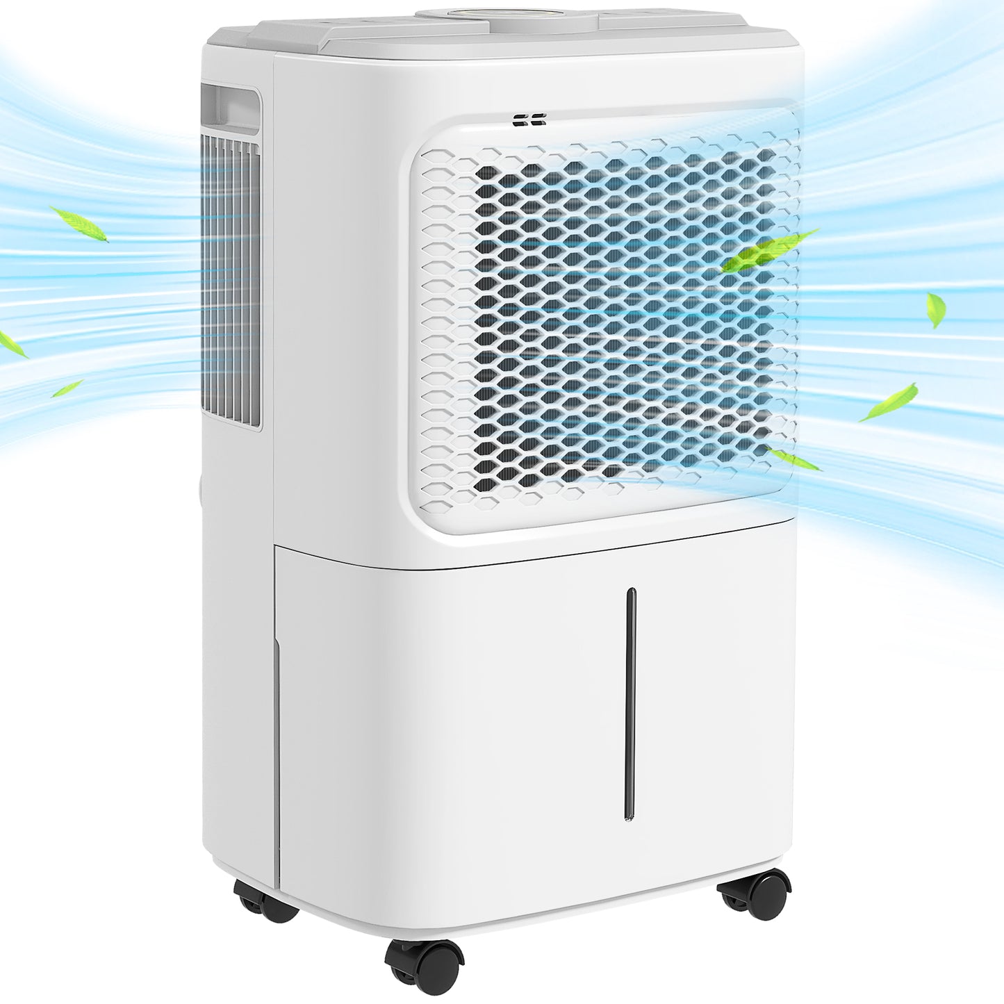 HOMCOM 12L/Day Dehumidifier with 1.6L Water Tank