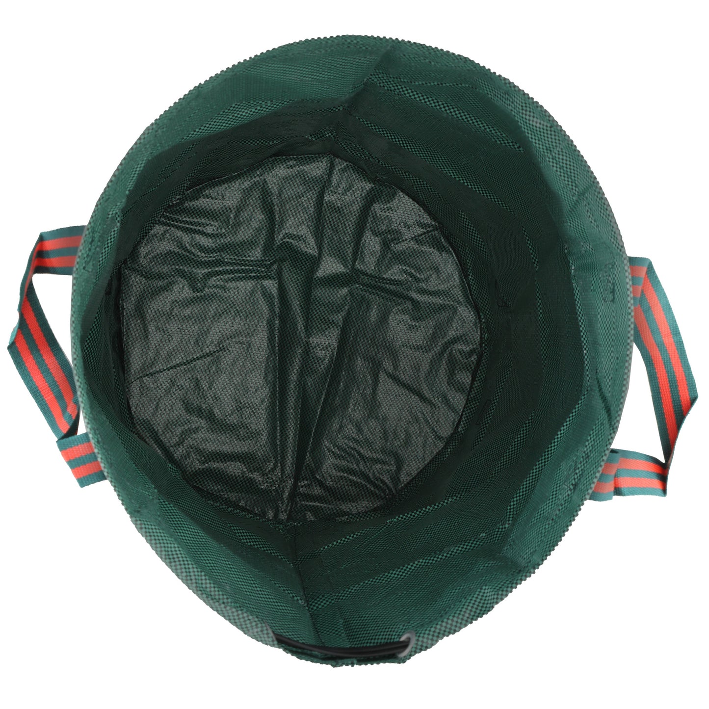 Outsunny Garden Waste Bags, 300L, Set of 3, Heavy Duty, Foldable, Reusable Sacks with Handles, Green