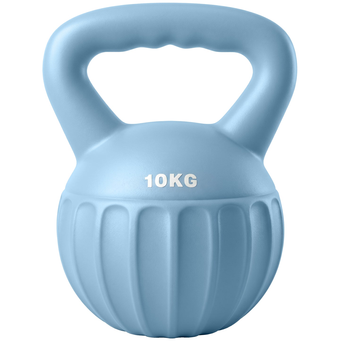SPORTNOW Kettlebell for Strength Training Kettle Bell with Non-Slip Handle 10 kg Blue