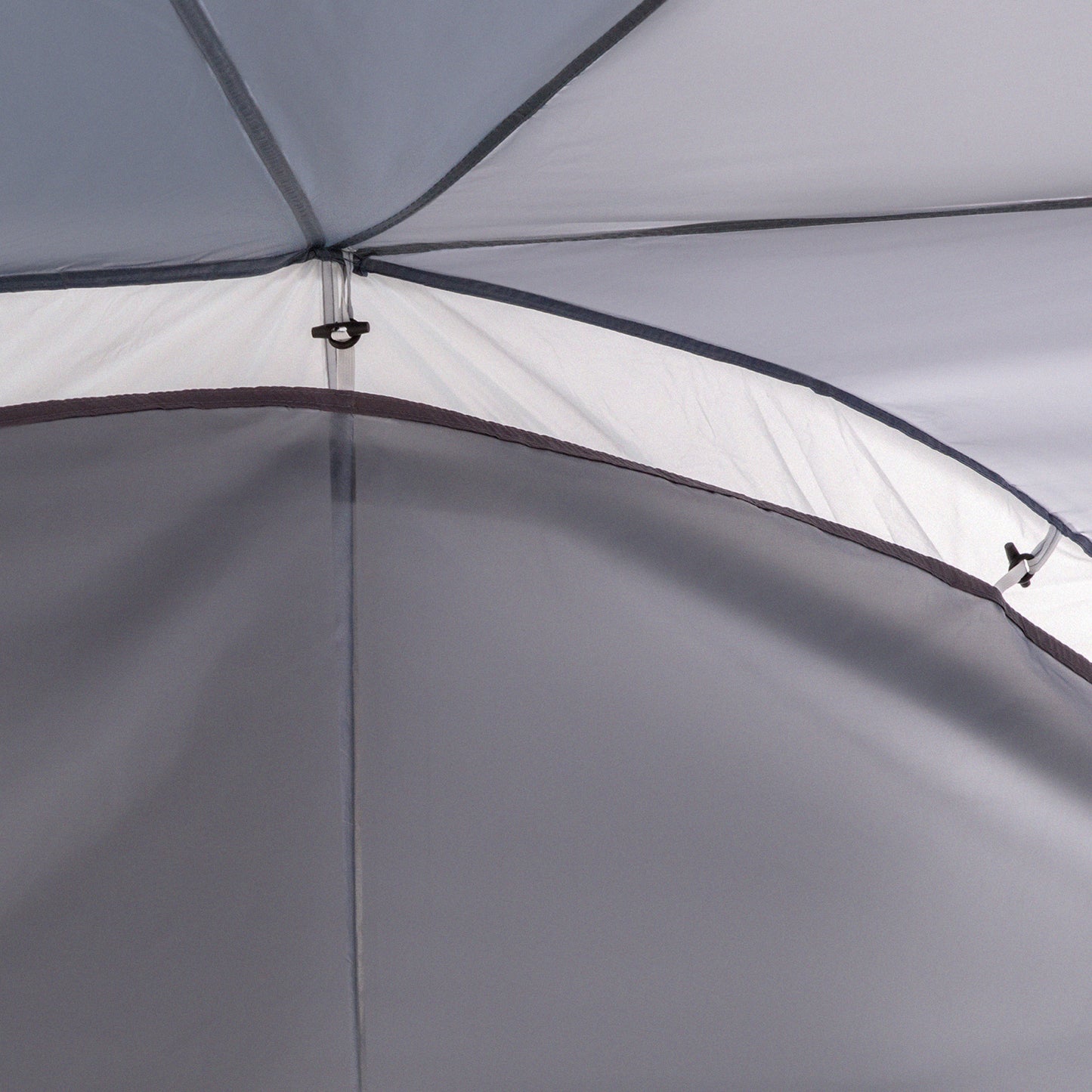 Outsunny Dome Tent for 6-8 Person, Camping Tent with 4 Zipped Mesh Doors, Removable Oxford Cloth, Lamp Hook, Portable Carry Bag, White and Grey