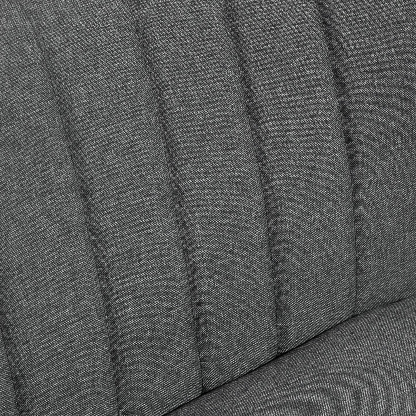 HOMCOM Modern Velvet Double Seat Sofa w/ Wood Frame Foam Padding Soft Comfortable Compact Couch Light Grey