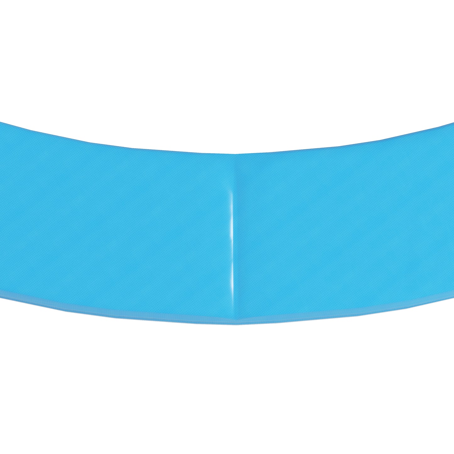 HOMCOM 12ft Trampoline Accessories Safety Pad Ø366cm Replacement Surround Padding Thick Foam Pads Light Blue
