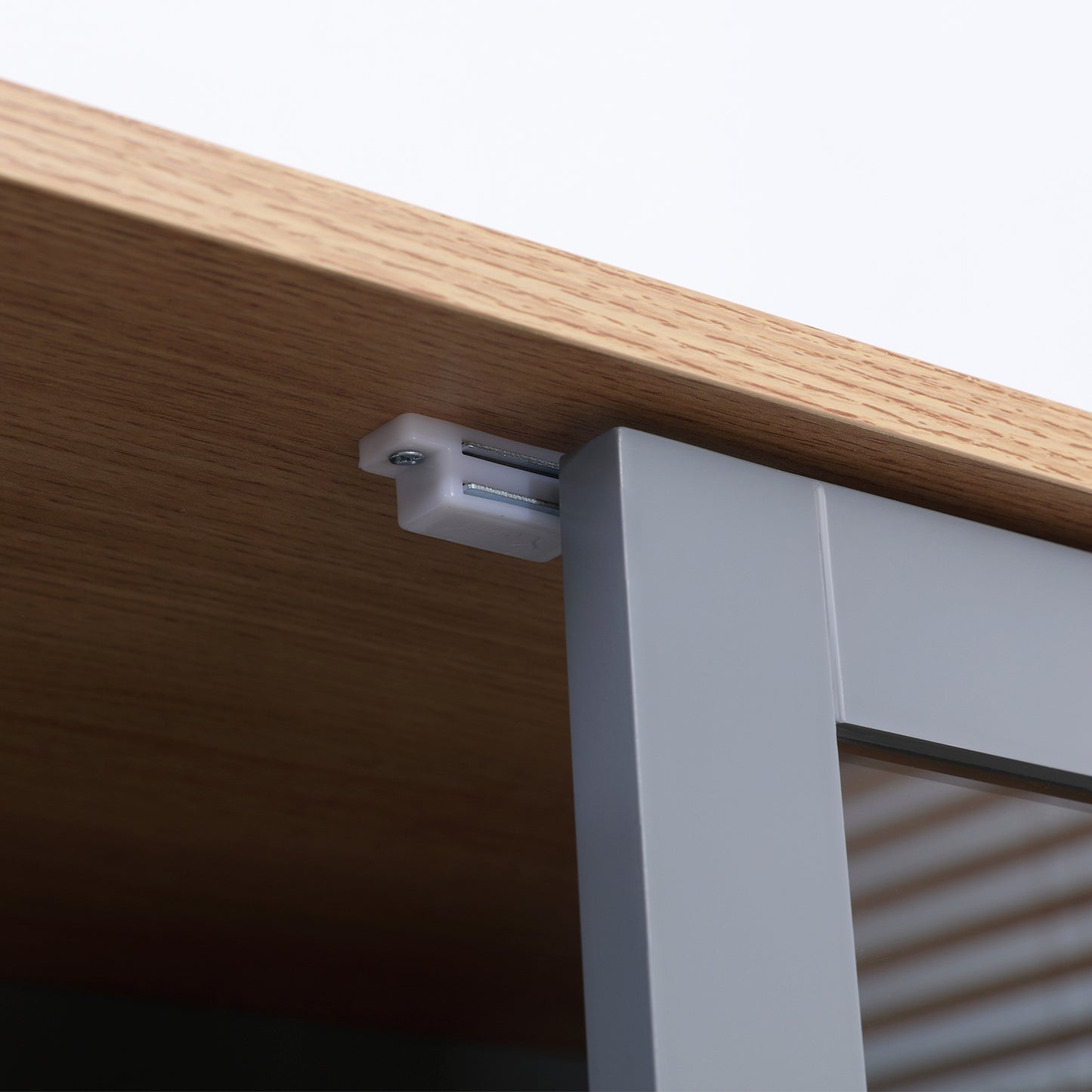 HOMCOM 180cm Tall Kitchen Pantry Cupboard, Freestanding Storage Cabinet with 5 Tier, Adjustable Shelves,  Drawer, Grey