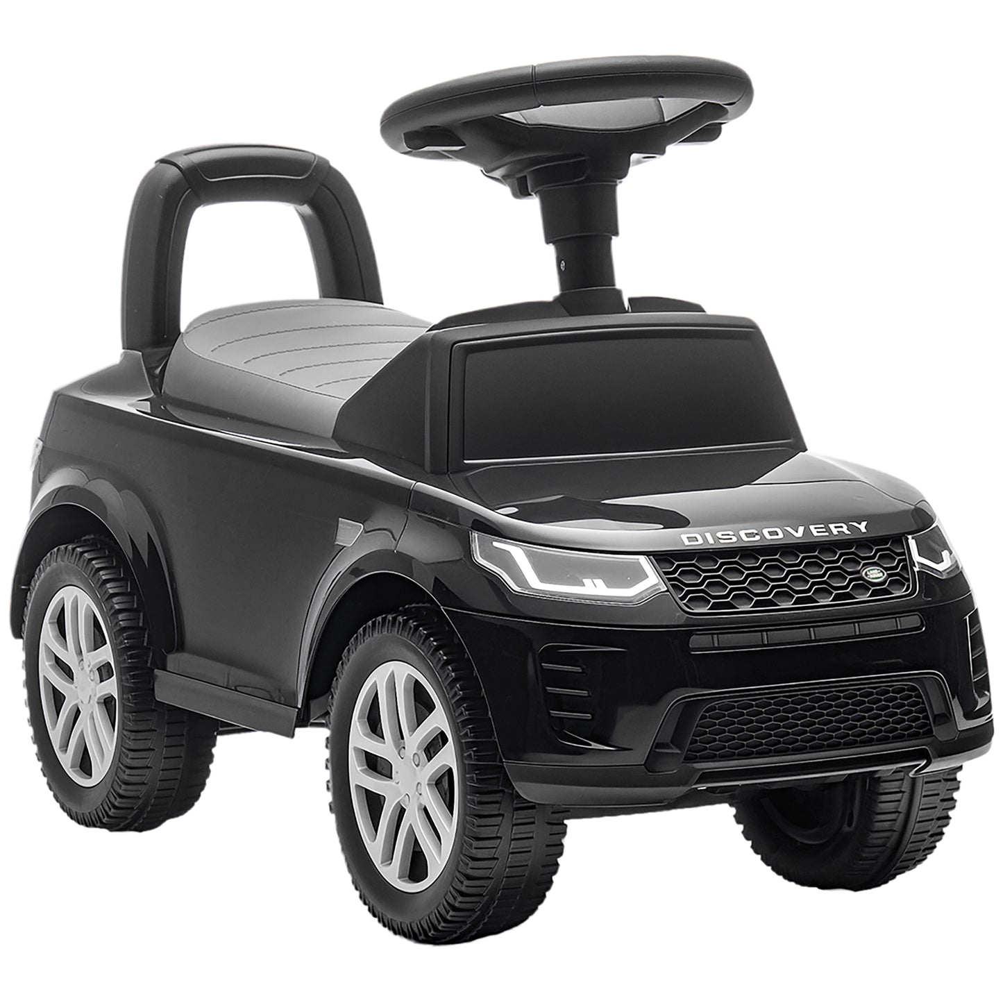 AIYAPLAY Land Rover Licensed Toddler Ride on Car with Horn, Engine Sounds, Under-Seat Storage, for 18-36 Months, Black