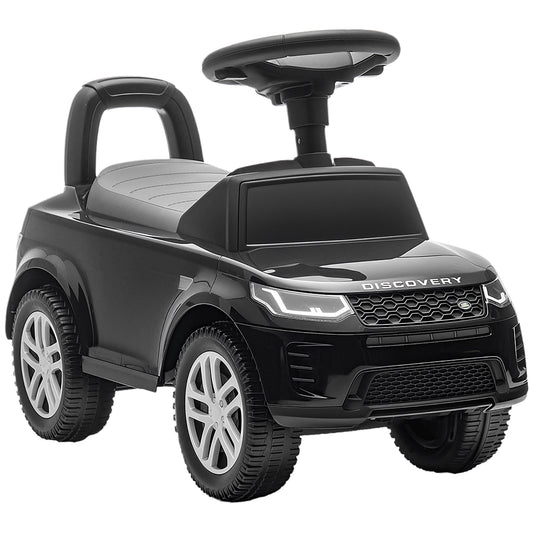 AIYAPLAY Land Rover Licensed Toddler Ride on Car with Horn, Engine Sounds, Under-Seat Storage, for 18-36 Months, Black