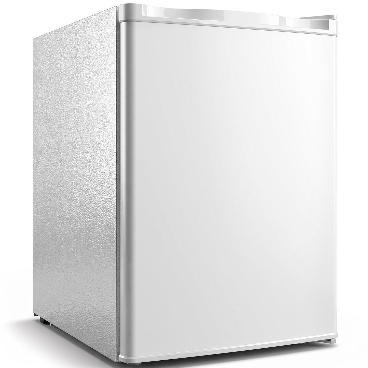 HOMCOM 60L Tabletop Mini Freezer, Countertop Small Freezer with Reversible Door, Removable Wire Shelves, White