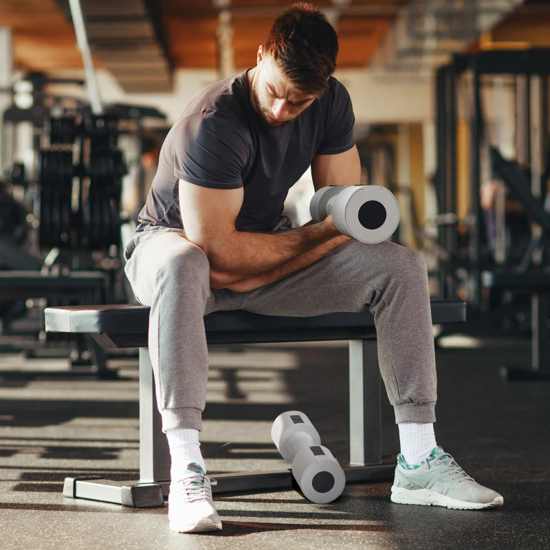 SPORTNOW Dumbbells Set, Adjustable Weights for Women Men Home Gym Work –