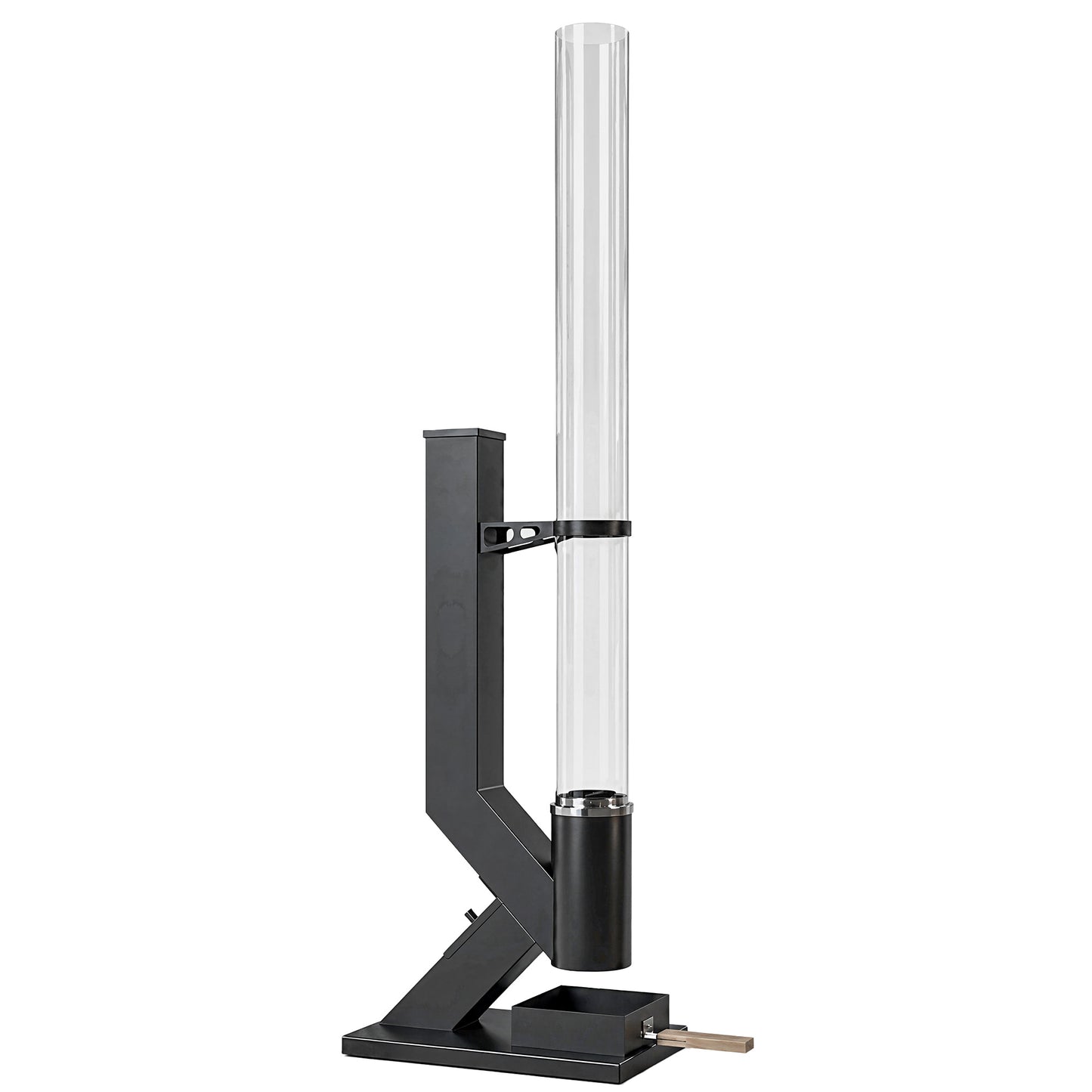 Outsunny Wood Pellet Heater, 13 kW Outdoor Pellet Heater Stove with Glass Tube, 2.4 kg Capacity Hopper, Ash Tray, Black