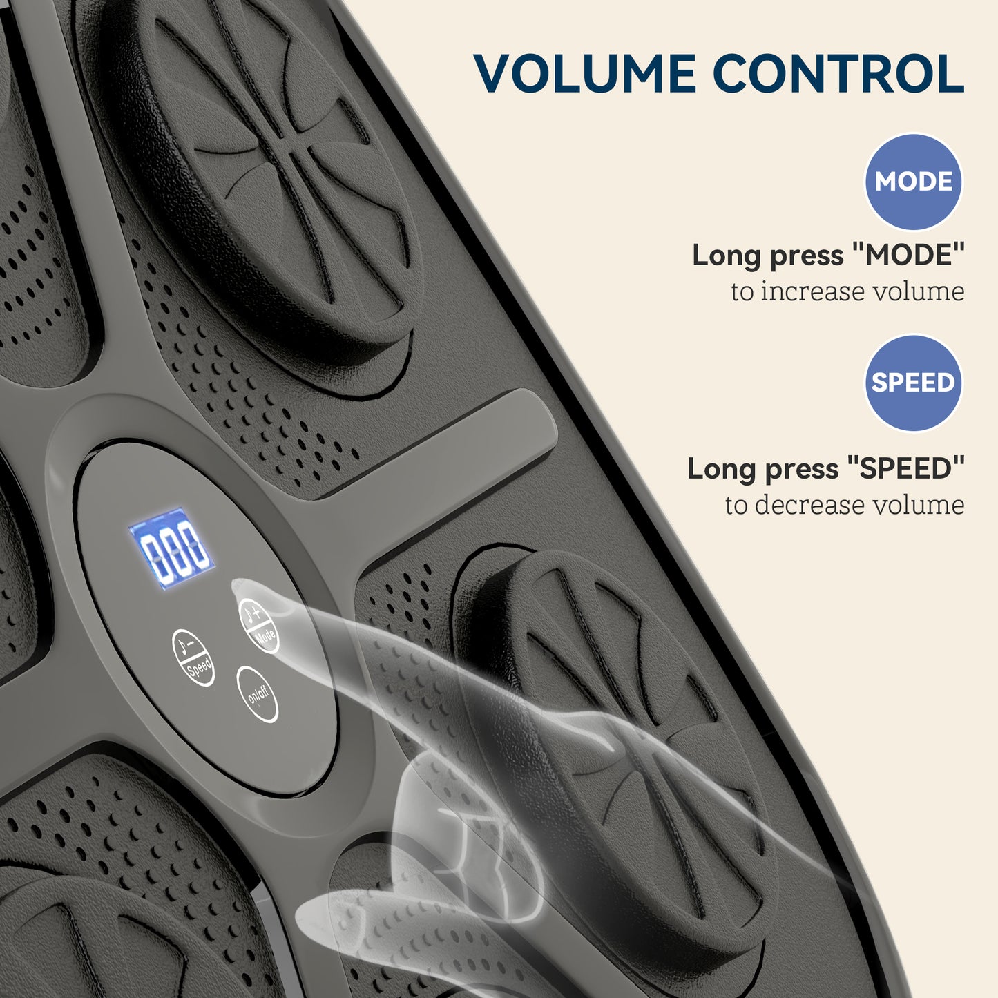 SPORTNOW Music Boxing Machine, Smart Bluetooth Wall-Mounted with 9 Speeds & Modes, LED Lights, Gloves, Punching Pad for Adults, Black