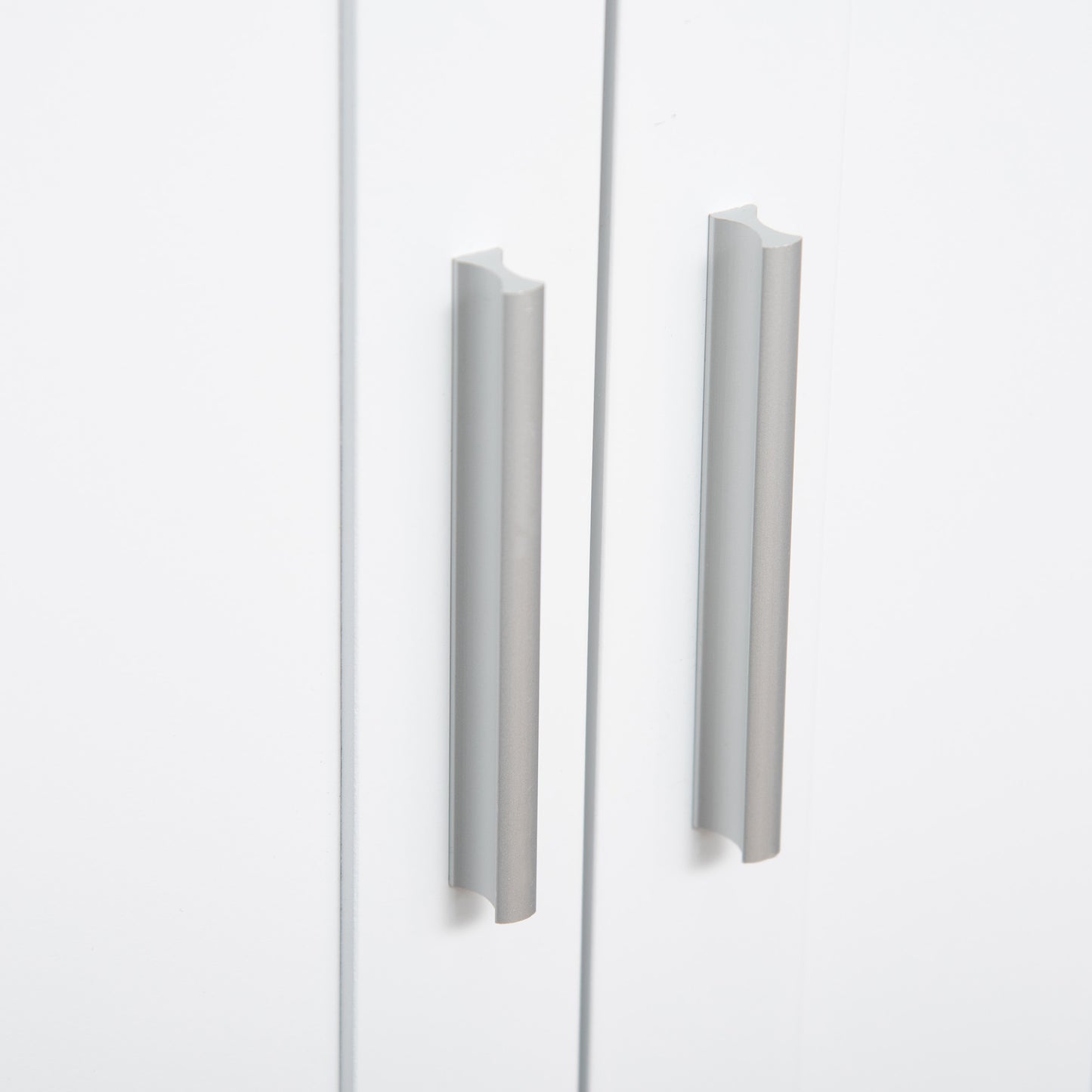 kleankin Modern Bathroom Floor Cabinet - White