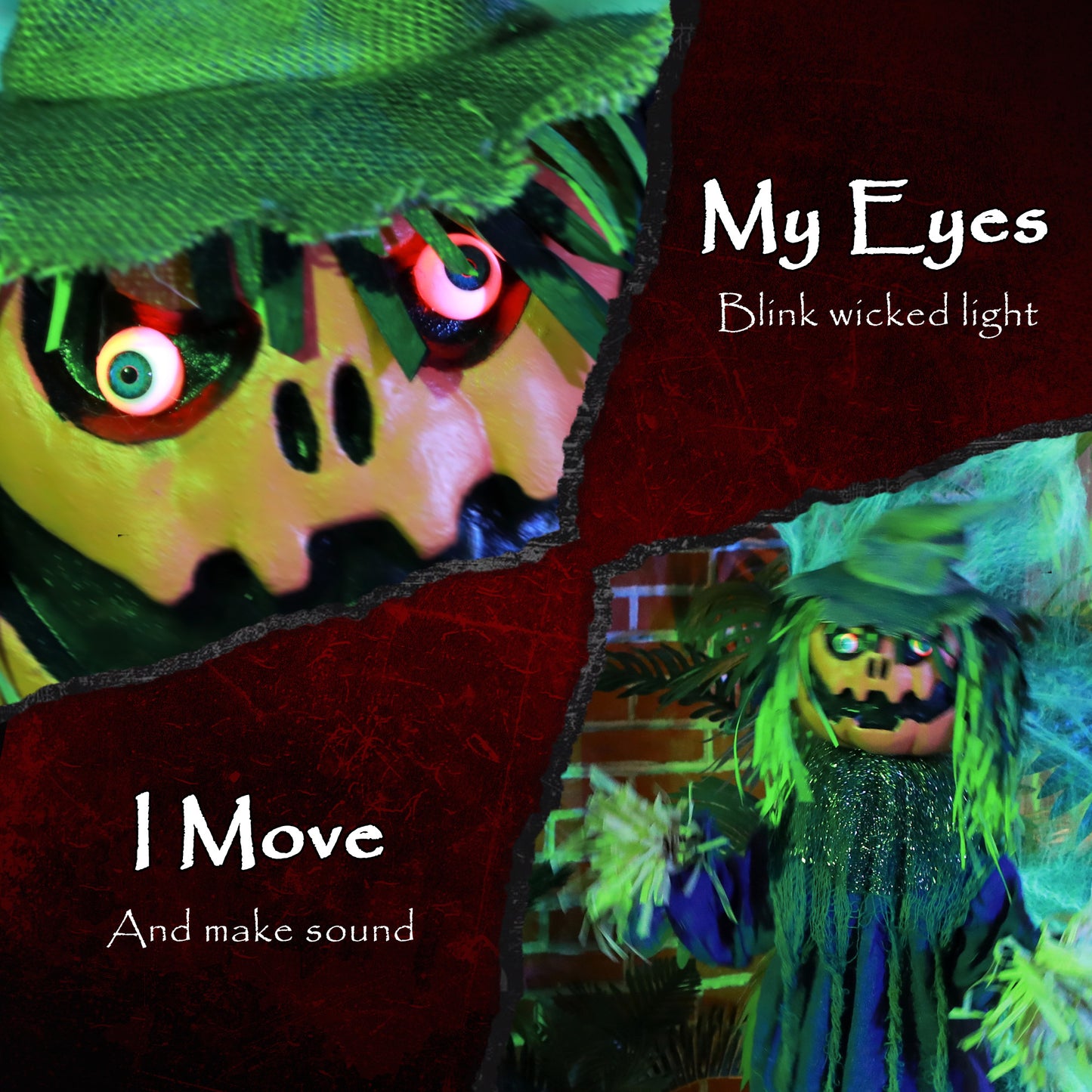 HOMCOM 114cm 45" Pumpkin Outdoor Halloween Decoration