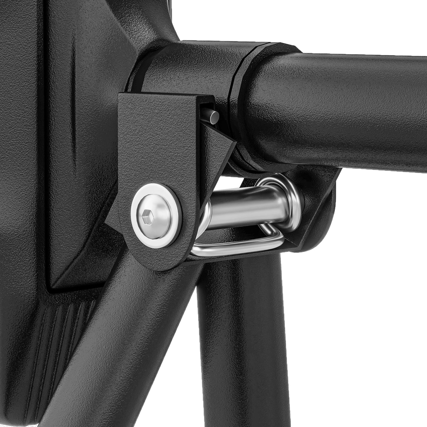 SPORTNOW Pull Up Bar Doorway 79-107cm, No Screw Chin Up Bar 225kg Capacity, with Level Gauge, Triangle Support, for Home Workout