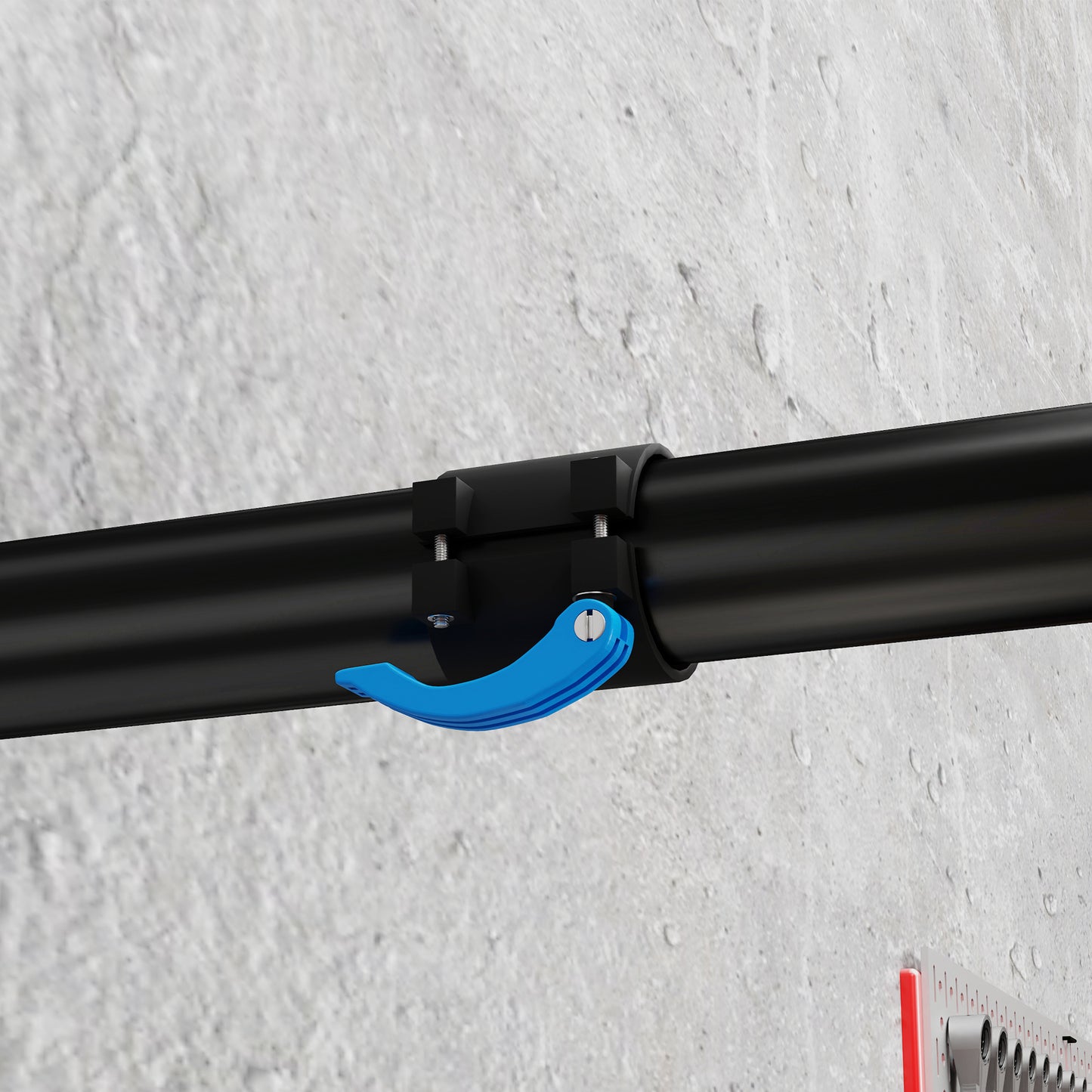 HOMCOM Bike Repair Stand, Wall Mount Rack with Adjustable Clamp for Road & Mountain Bikes, Home Garage Use