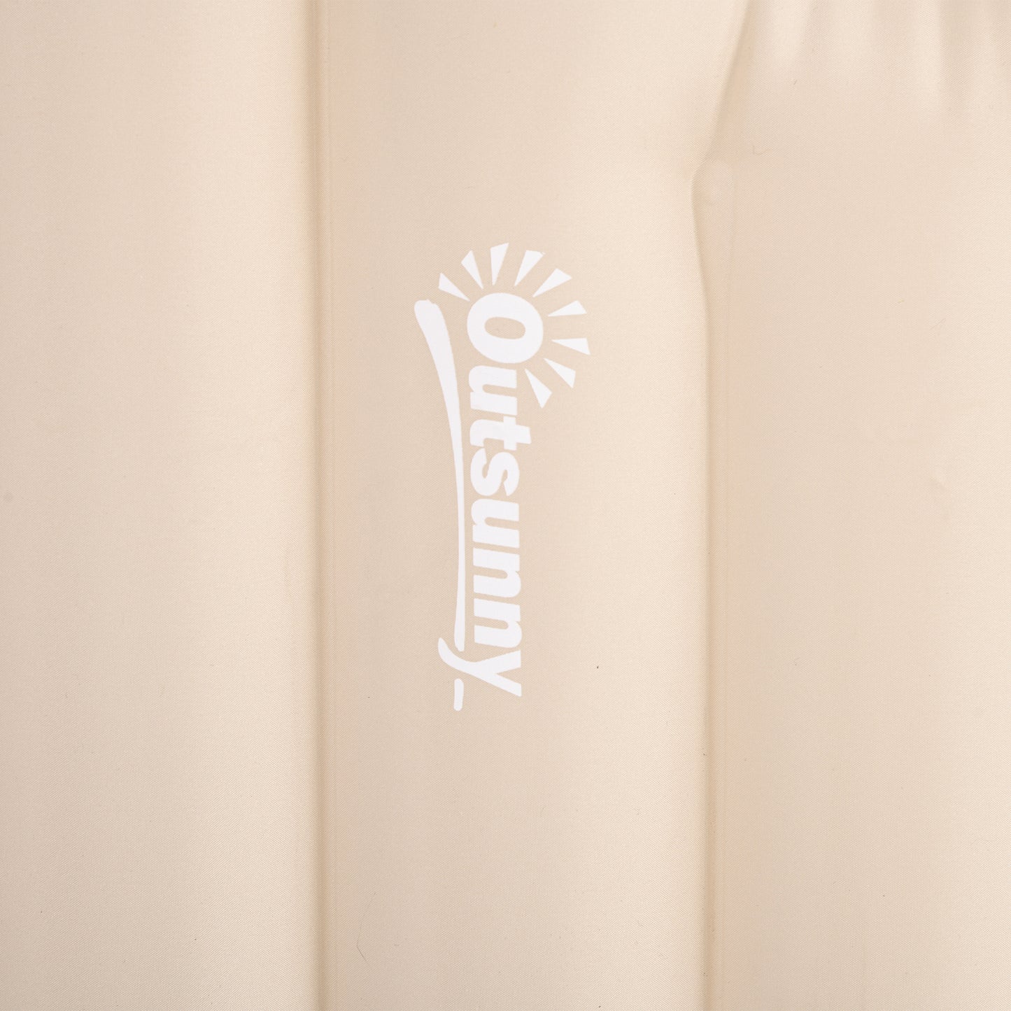 Outsunny Double Size Air Bed with Built-in Foot Pump and Carry Bag White
