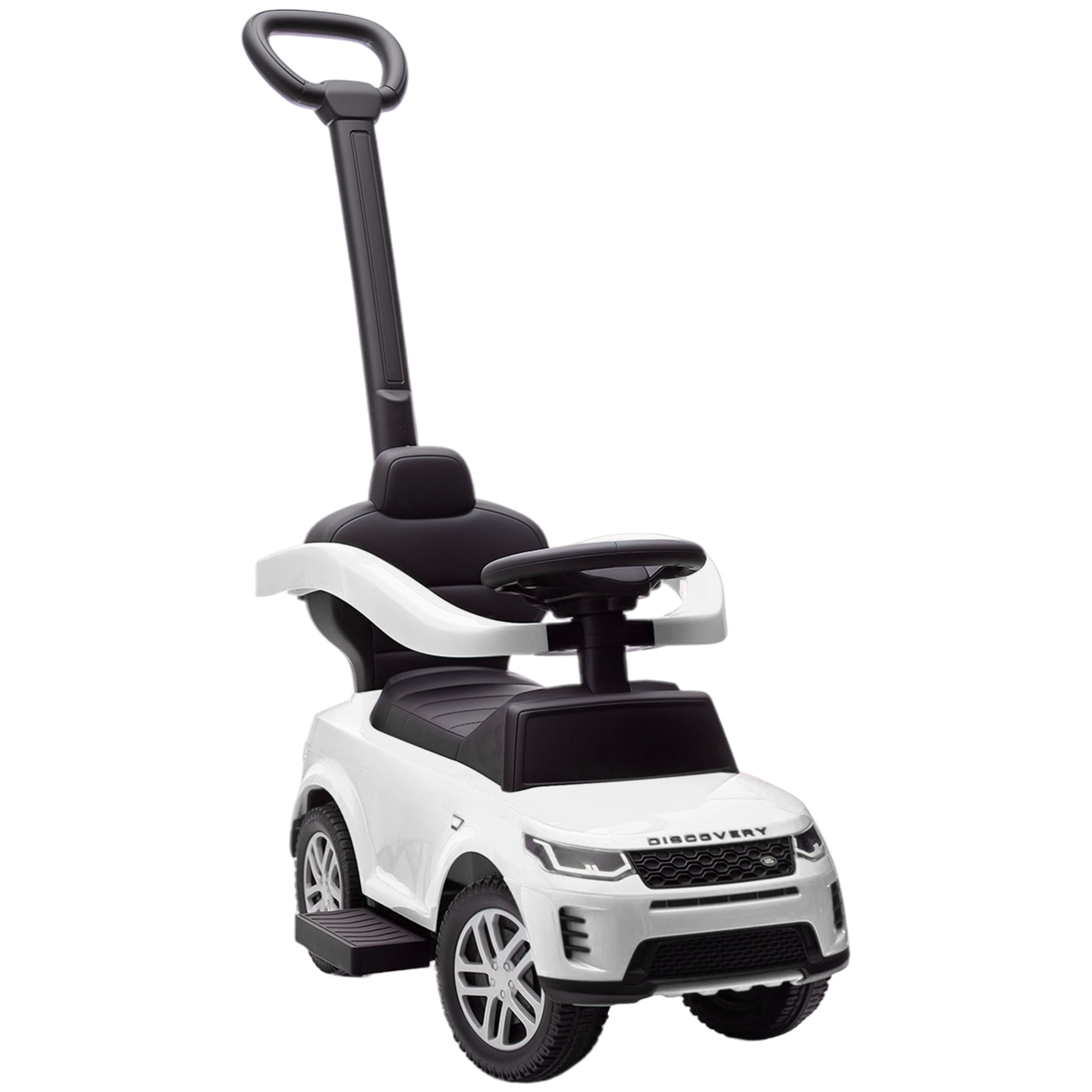 AIYAPLAY LAND ROVER DISCOVERY Licensed Baby Push Car, 2-in-1 Ride on C ...