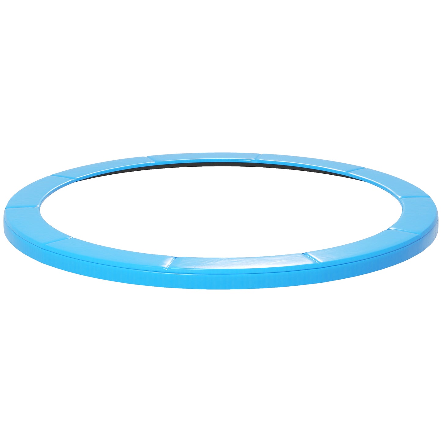 HOMCOM 12ft Trampoline Accessories Safety Pad Ø366cm Replacement Surround Padding Thick Foam Pads Light Blue