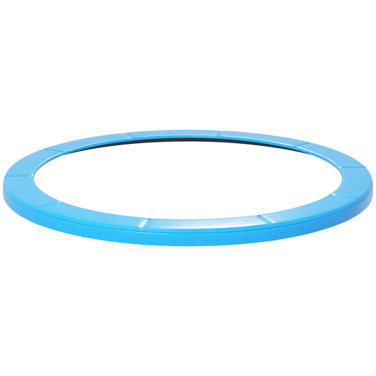 HOMCOM 12ft Trampoline Accessories Safety Pad Ø366cm Replacement Surround Padding Thick Foam Pads Light Blue