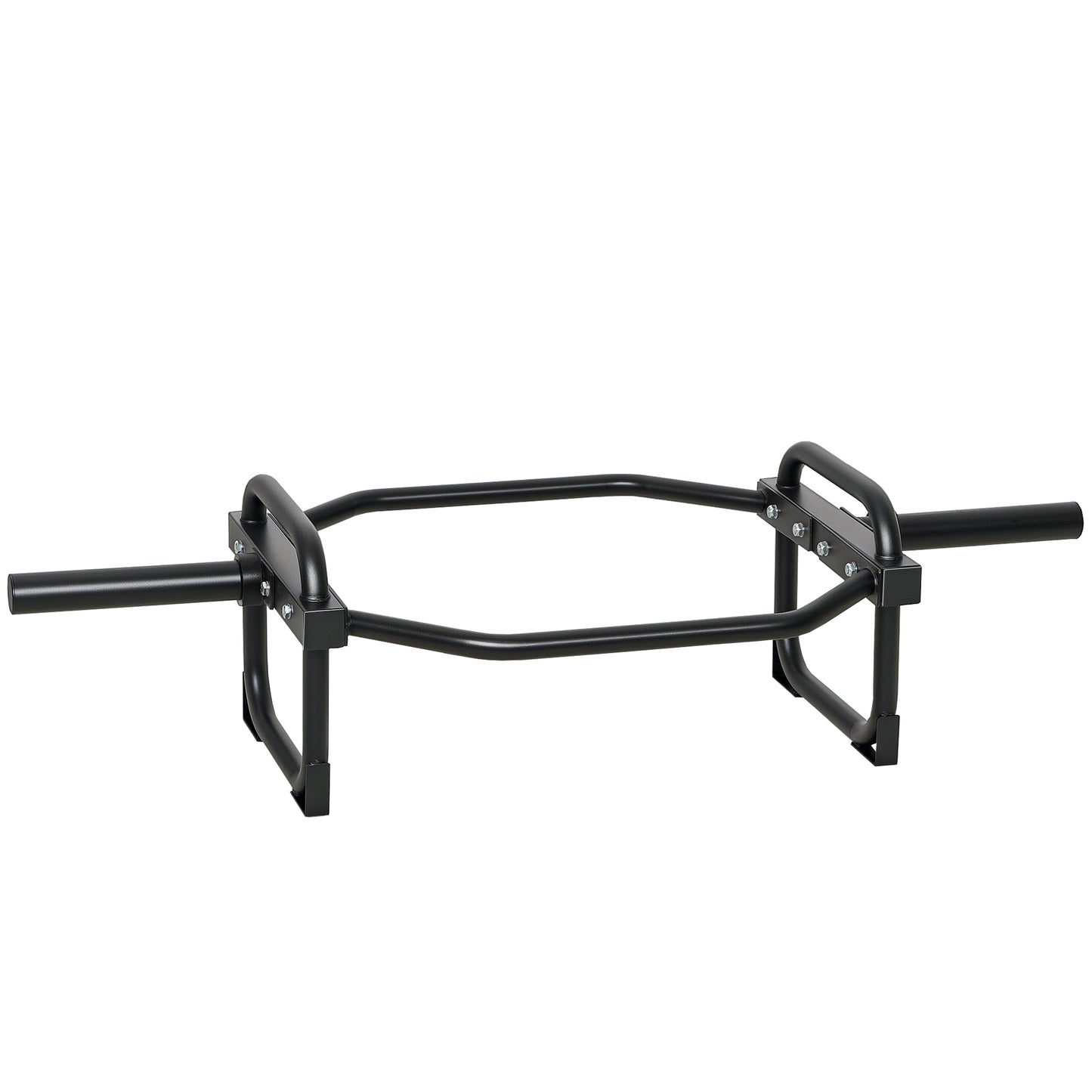 SPORTNOW Olympic Trap Bar, 2" Hex Barbell Bar with 300kg Capacity for Deadlifts, Shrugs, Squats and Farmer Walks