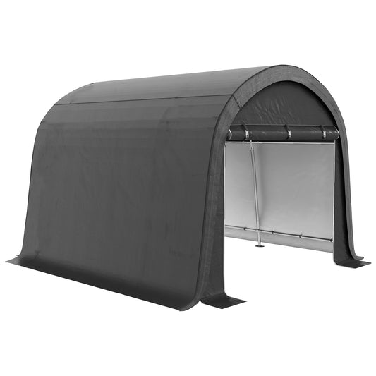 Outsunny Heavy-Duty Portable Storage Tent Grey 3x3m