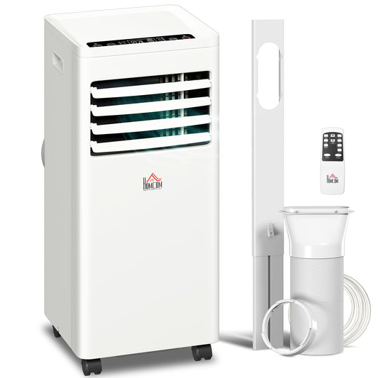 HOMCOM Portable Air Conditioner 9000 BTU, Air Conditioning Unit with Digital Display for Room up to 28m²