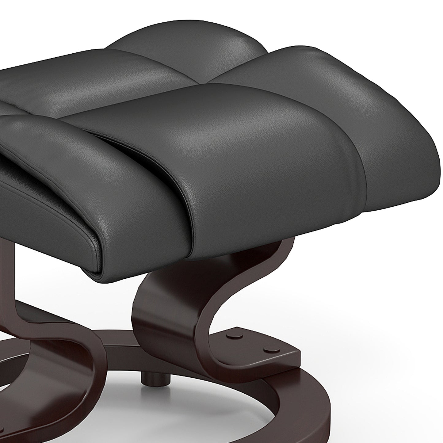 HOMCOM Massage Recliner Chair with Footstool, Upholstered Reclining Armchair, Adjustable Backrest, Steel Frame, Wood Base, Swivel, Black