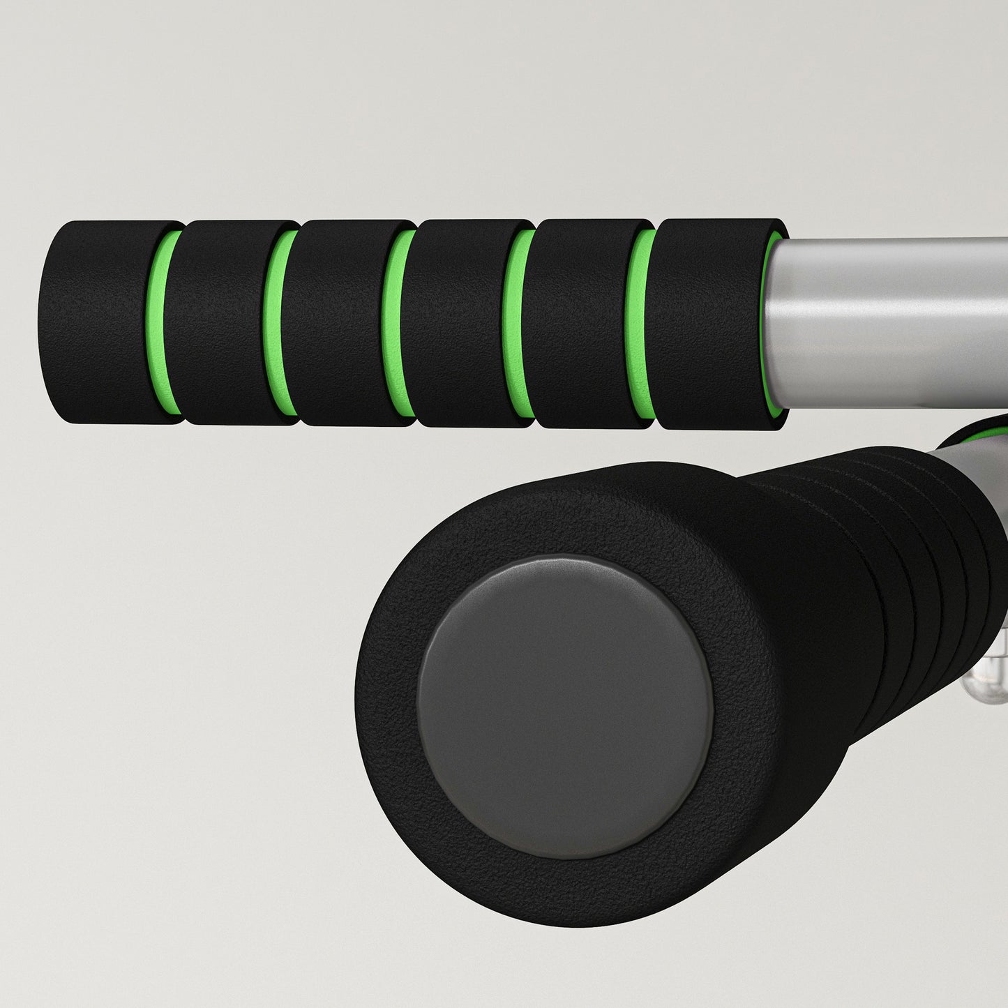 HOMCOM Pull-Up Bar for Doorway, Home Fitness Door Horizontal Bar Push up Bar for Indoor Gym Upper Body Workout, Green