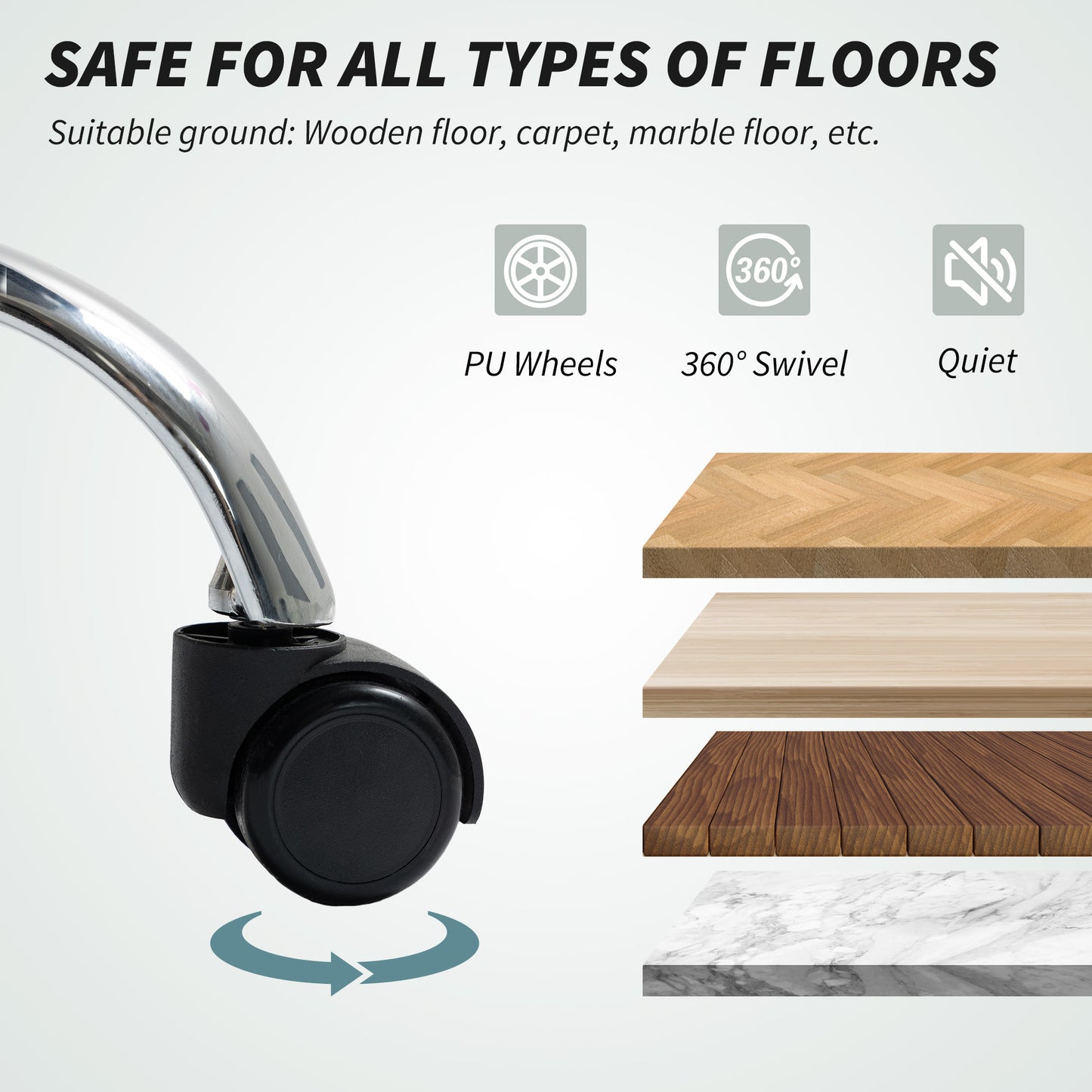 HOMCOM Executive Office Chair with 8-point Massage & Heat, Reclining Backrest, Height Adjustable, Swivel Wheels, Footrest, Remote, Grey