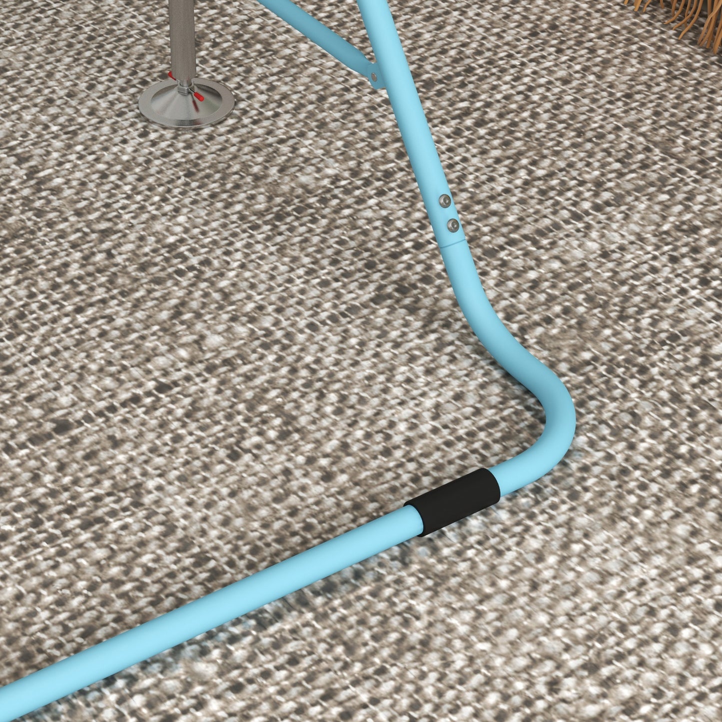 HOMCOM Kids Gymnastics Bar w/ Adjustable Height Foldable Horizontal Bars Green