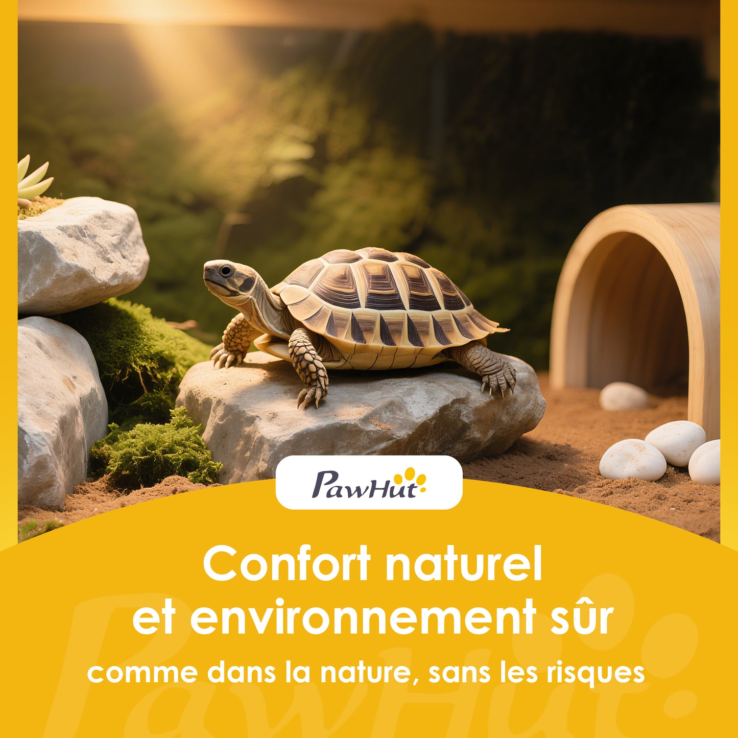 PawHut House enclosure cage habitat for small animals tortoises with 2 spaces 91 x 60.5 x 32 cm solid wood blue