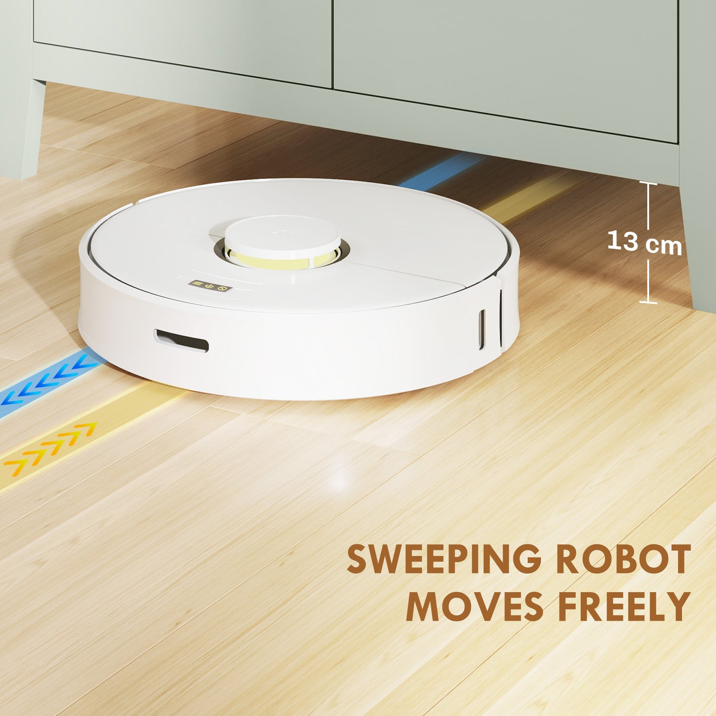 HOMCOM Sideboard for Living Room - Light Green