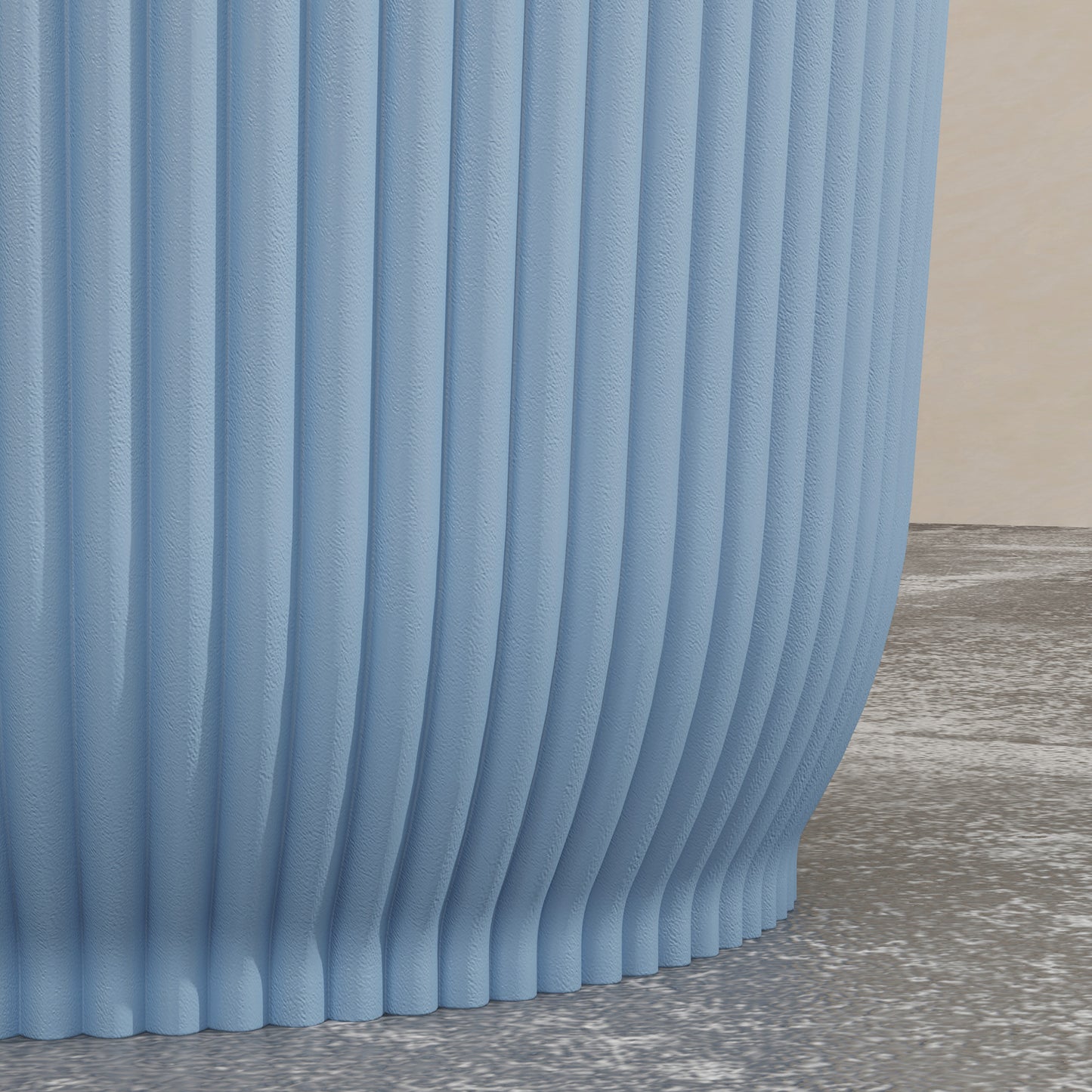 Outsunny Set of Three Ø22cm Planters - Blue