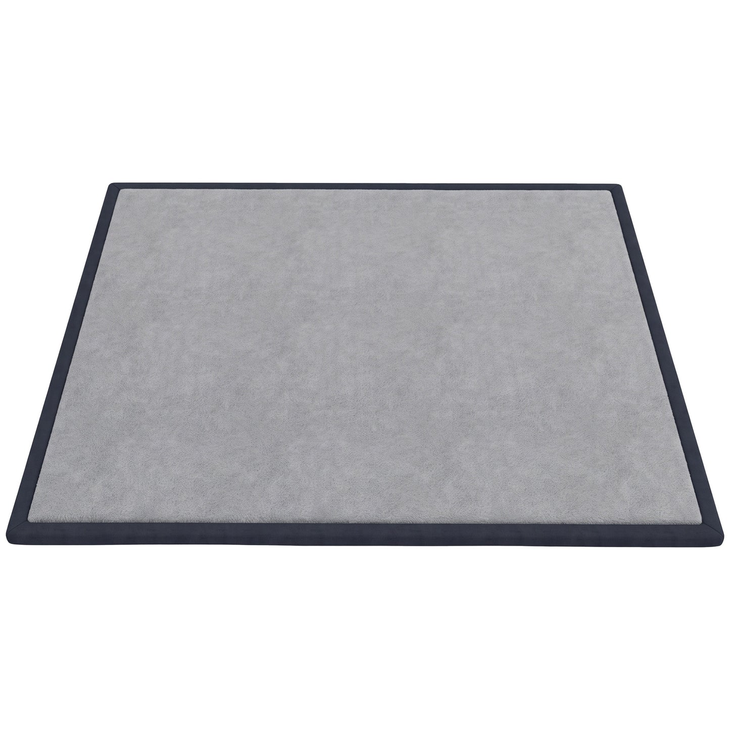 AIYAPLAY Baby Play Mat, 3CM Thick Foam Playmat Rug, Soft Flannel, Non-Slip, Water Resistant, Easy Care, 180 x 150 cm, Dark Grey