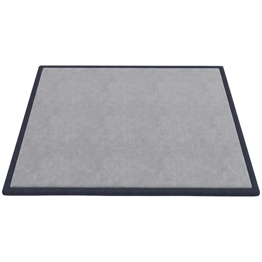 AIYAPLAY Baby Play Mat, 3CM Thick Foam Playmat Rug, Soft Flannel, Non-Slip, Water Resistant, Easy Care, 180 x 150 cm, Dark Grey