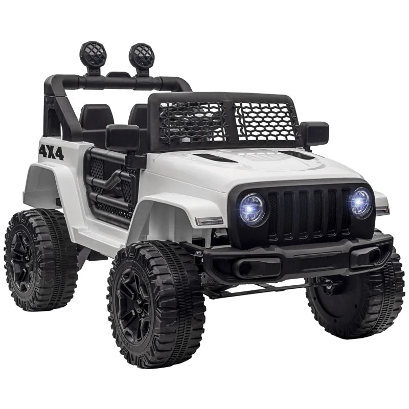 HOMCOM 12V Kids Electric Ride On Car Truck Toy SUV with Remote Control for 3-6 Yrs