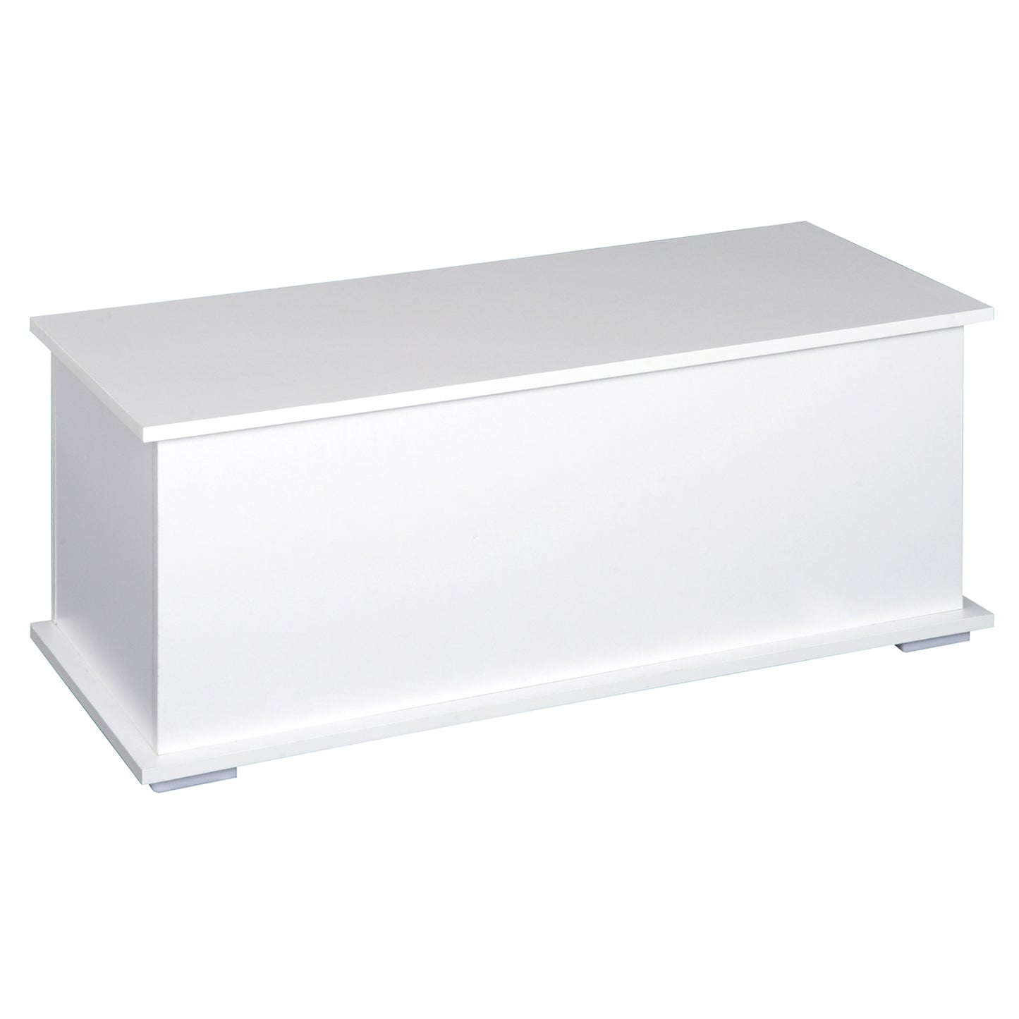 HOMCOM Storage Box Chest Trunk, 100Lx40Wx40H cm Chipboard-White