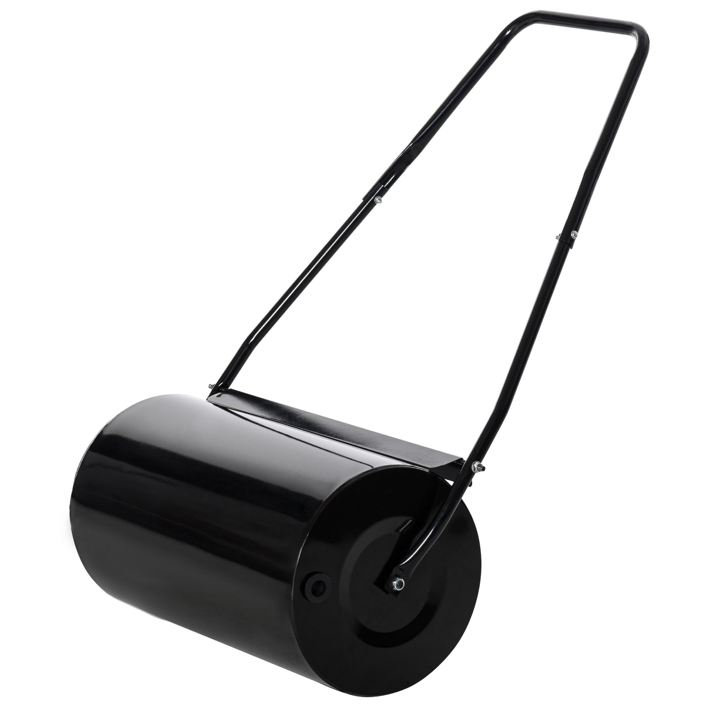 DURHAND Heavy Duty Lawn Roller, 67Lx32Wx105H cm, Steel-Black