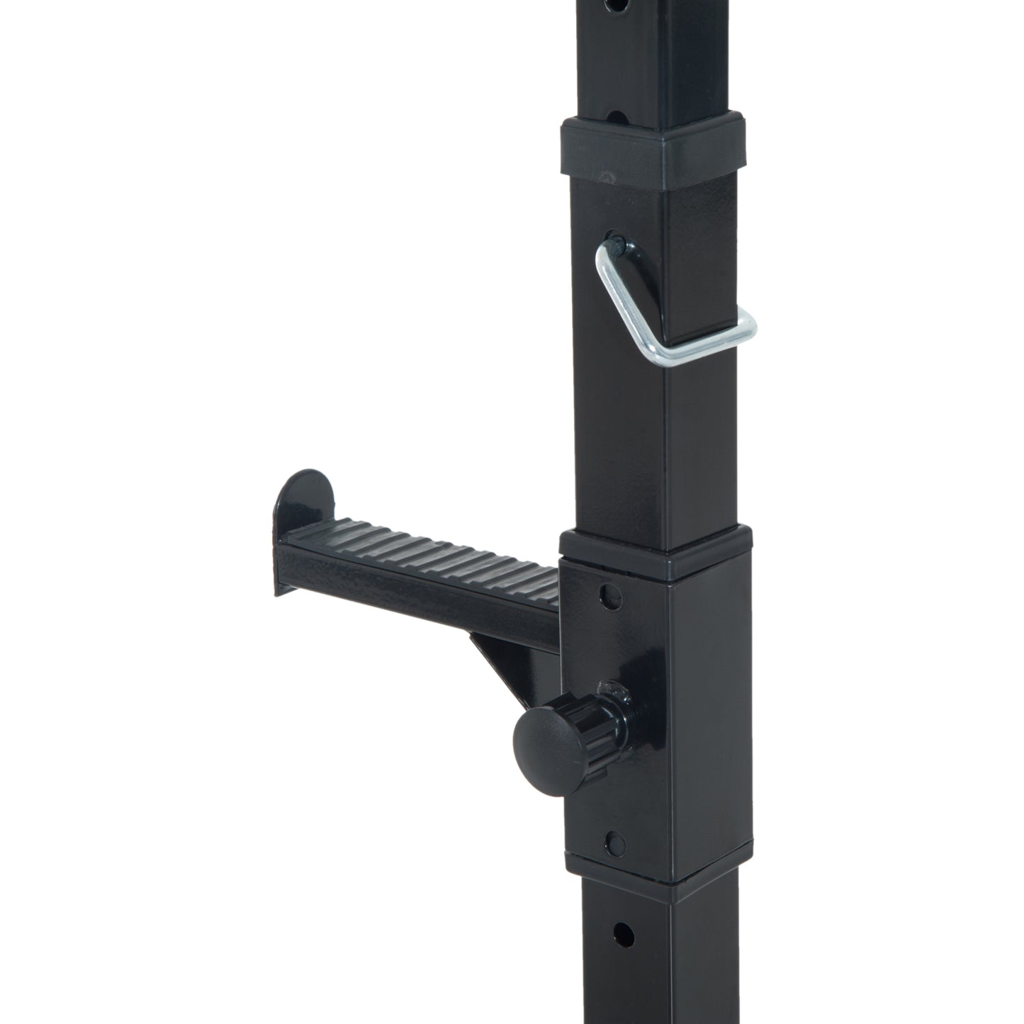 HOMCOM Adjustable Weights Barbell Squat Stand-Black
