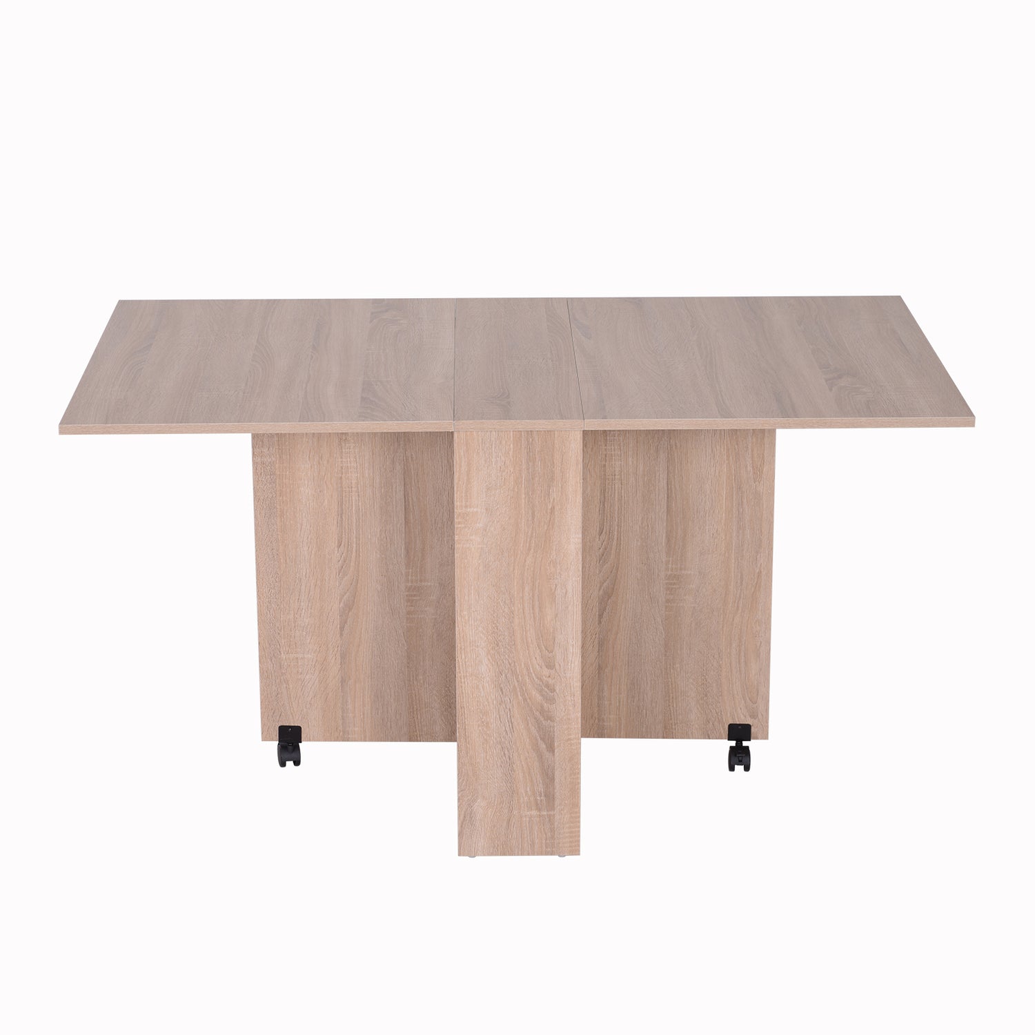 6 person table with outlet leaf