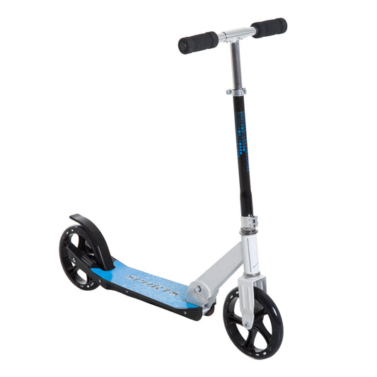 HOMCOM Folding Kids Kick Scooter Ride on Toys-Blue