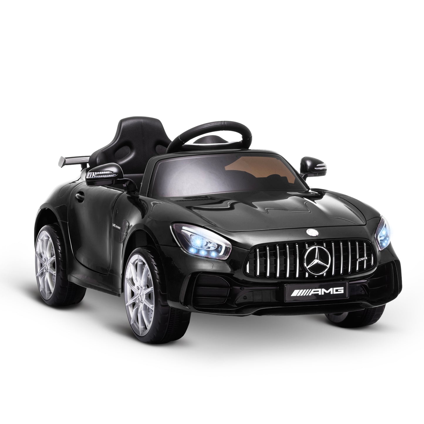 HOMCOM Benz GTR 12V Kids Electric Car Ride On Toy w/ Remote Control MP3