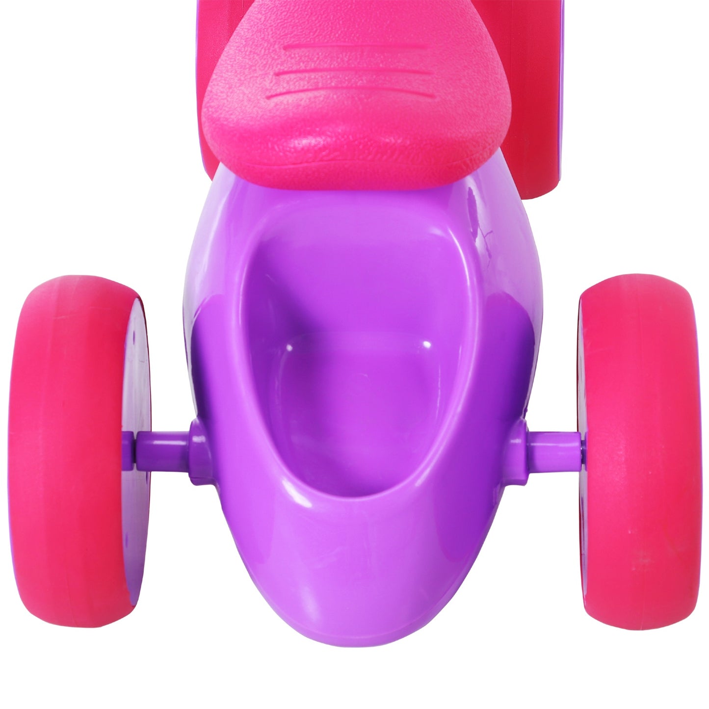 HOMCOM Toddler Training Walker Balance Ride-On Toy with Rubber Wheels Purple