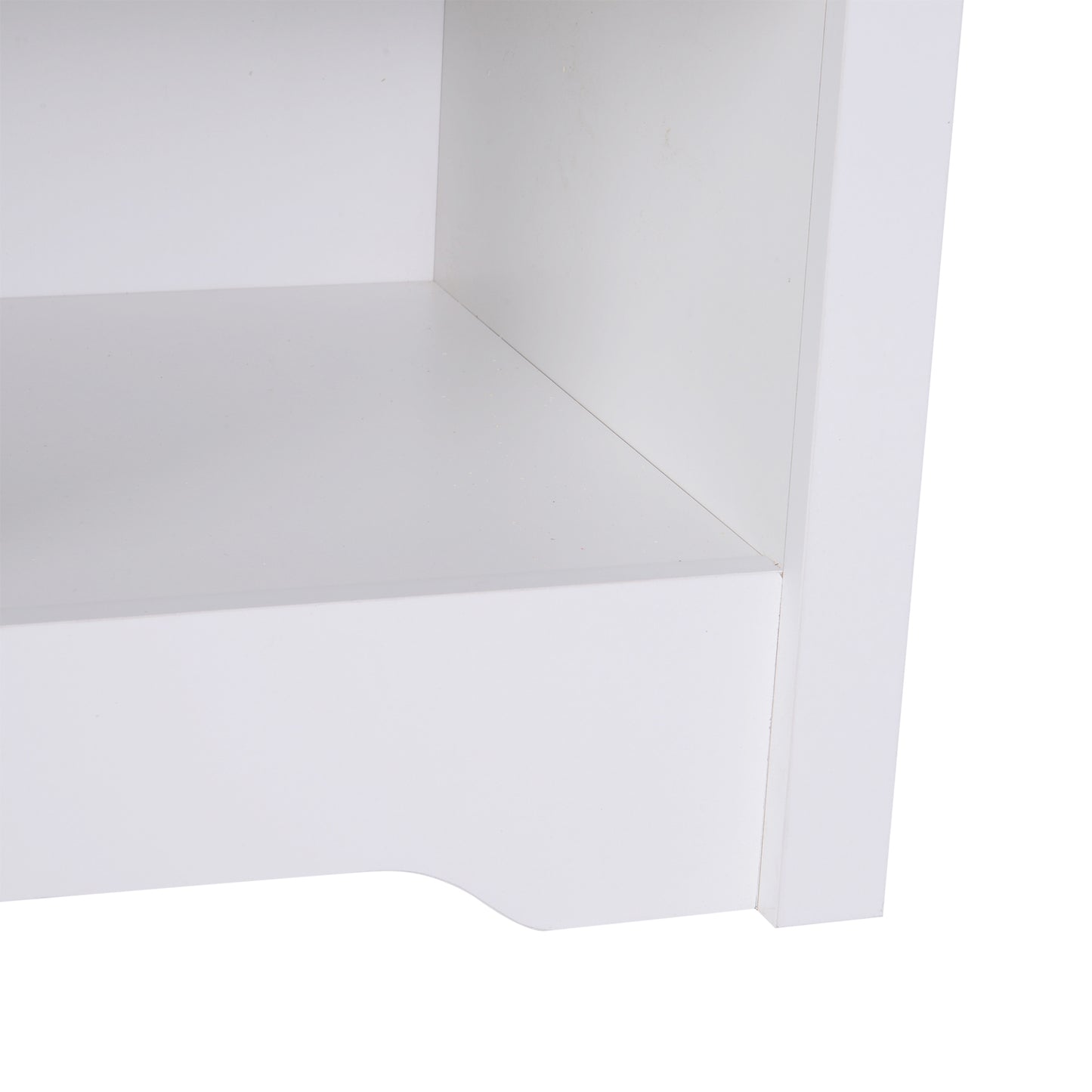 HOMCOM 53Wx42.5Dx59H cm Bedside Table-White
