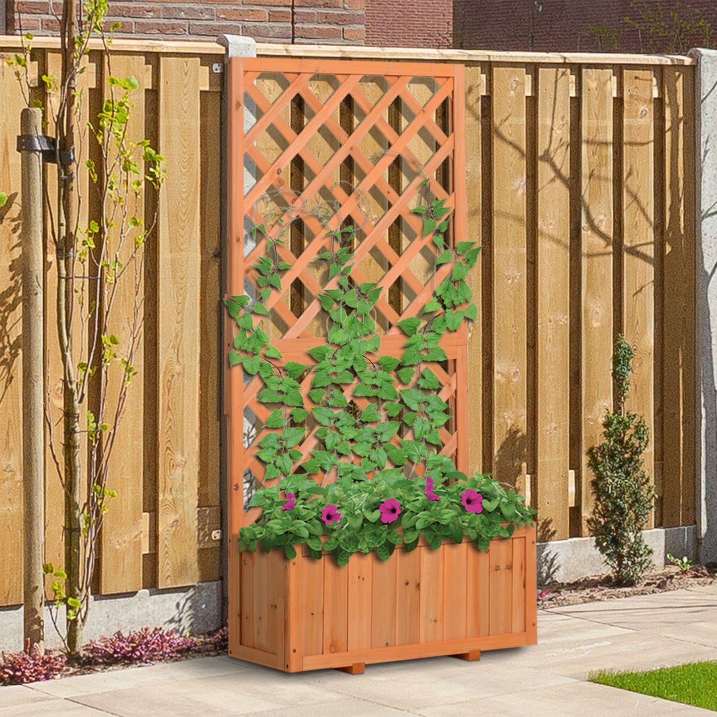 Outsunny Wooden Gardening Display